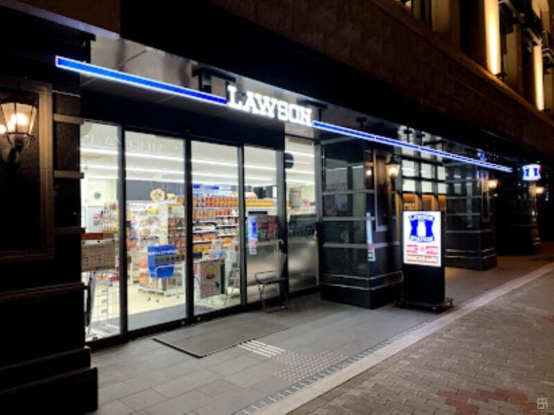 コンビニ　ローソン肥後橋ウェリナホテル店（コンビニ）まで130m