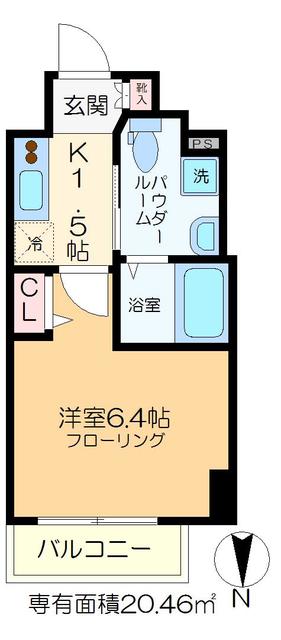 REGALIZ北千住の間取り写真