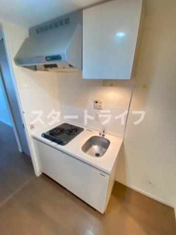 阪急京都線 十三駅 徒歩5分 15階建 築18年のキッチン写真