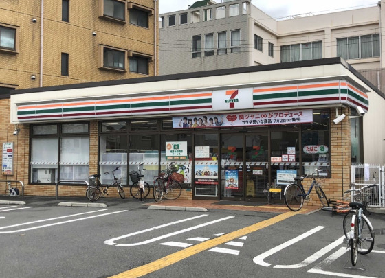 コンビニ　セブンイレブン 大阪阿倍野元町店（コンビニ）まで785m