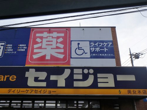 ドラックストア　デイリーケアセイジョー美女木店（ドラッグストア）まで1575m