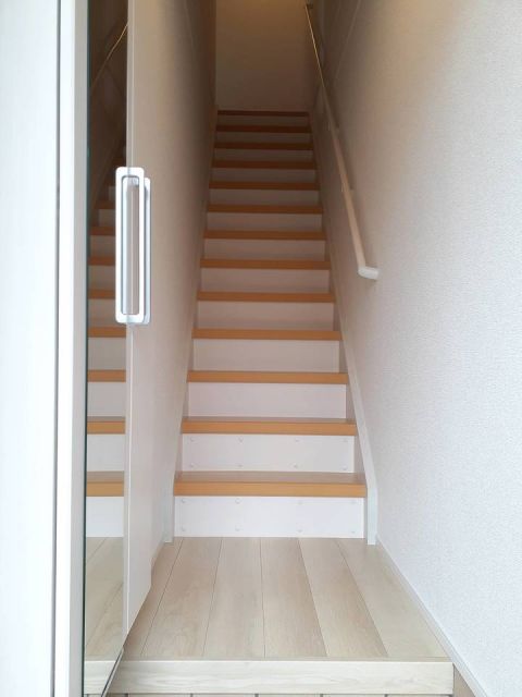 町沖ハイツの玄関写真