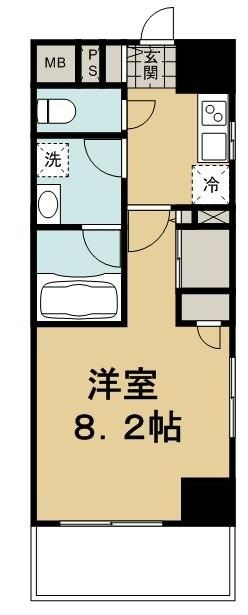 レクレドール豊洲の間取り写真