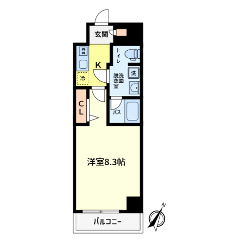 ARCOBALENO KANAMACHIIIの間取り写真