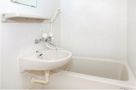 洗面設備　コンパクトで使いやすい洗面所