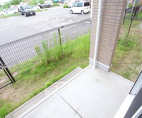 バルコニー　この専用庭・ペットも飼えます！