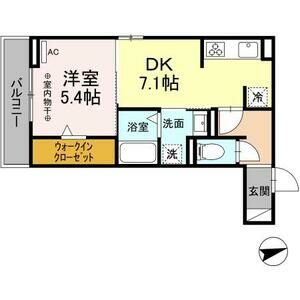 シャルマン並木の間取り写真