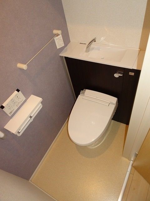 クリーン ハイツのトイレ写真