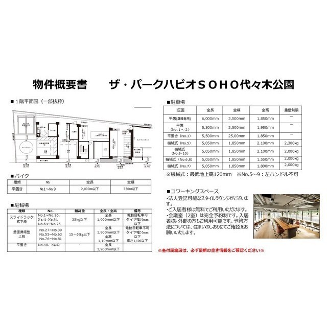 その他共有部分　物件概要