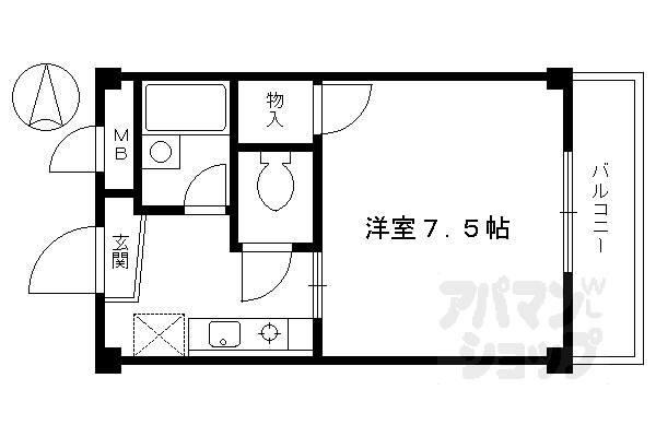CASA井の間取り写真