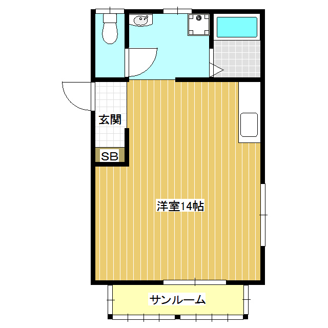 小町屋駅前住宅の間取り写真