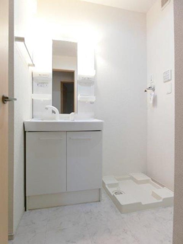 洗面設備　図面と現状に相違がある場合には現状を優先