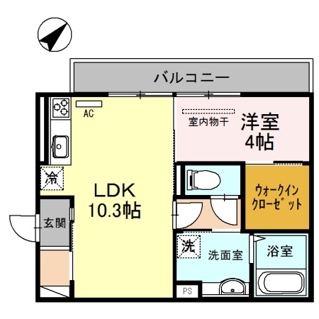 Le ciel IIの間取り写真