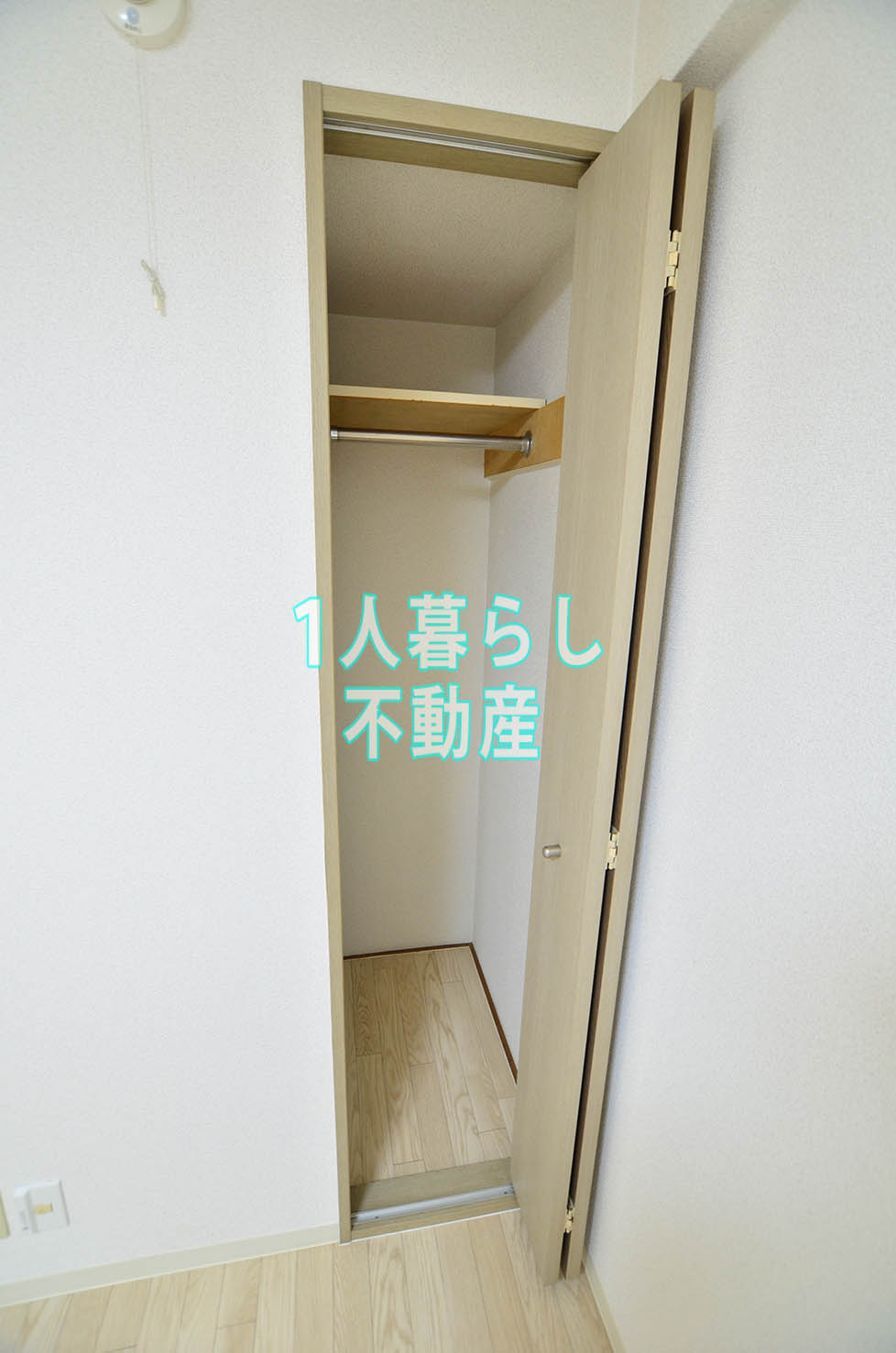 収納　クローゼットです。