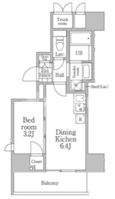 レジディア三軒茶屋IIIの間取り写真
