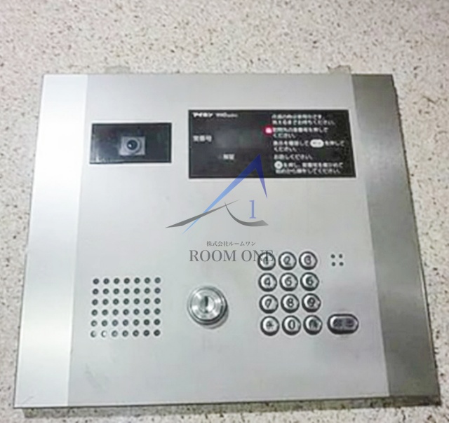 セキュリティ　オートロックです。