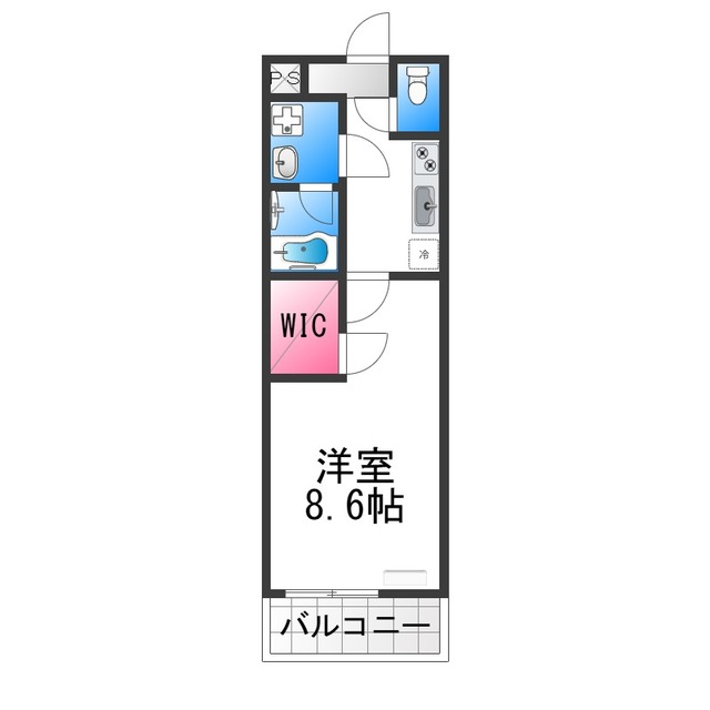 フジパレス北清水町I番館の間取り写真