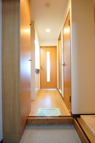 玄関　スカイコート目白台　文京区関口2
