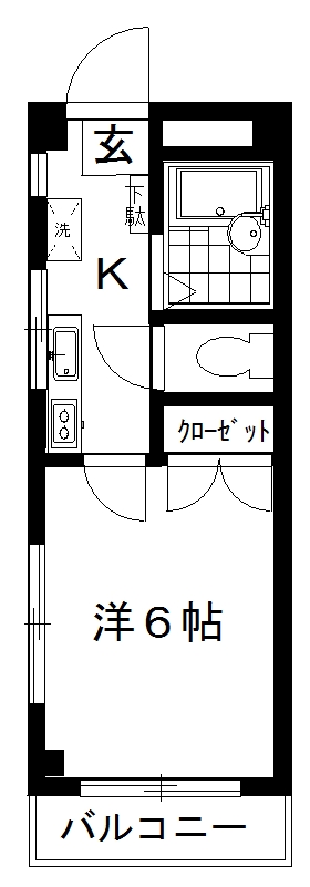 アーバンコートフクダの間取り