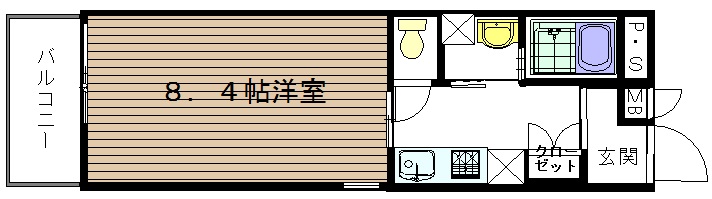 BRICK今出川の間取り