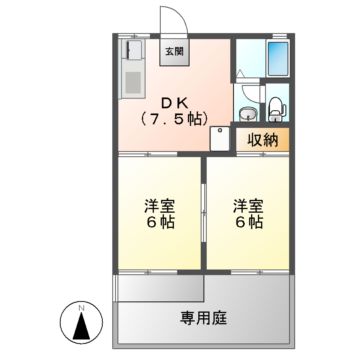 ロイヤルグリーンの間取り