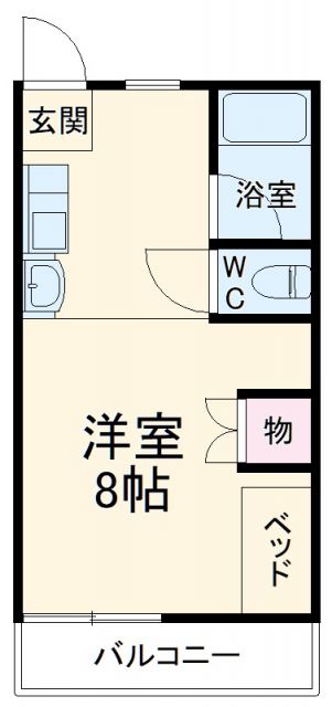 エステートTAKAKUの間取り