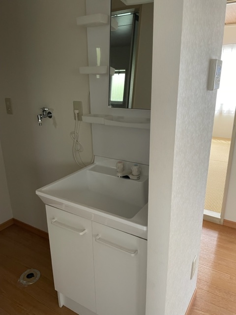 洗面設備　新設しました！