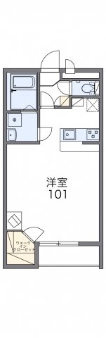 レオパレスエミネンスの間取り