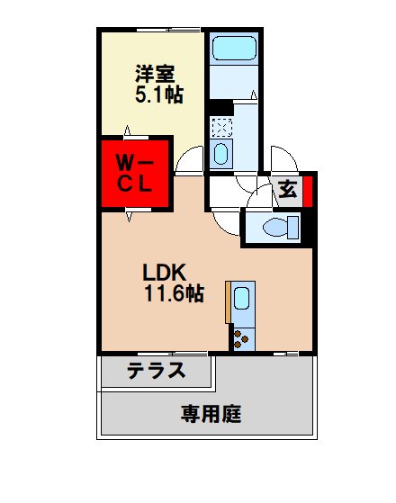 ボヌール和IIの間取り