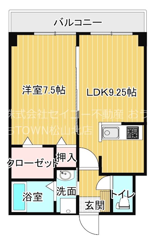 フォブール一色Vの間取り