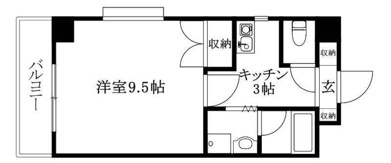 伊予郡砥部町重光のマンションの間取り