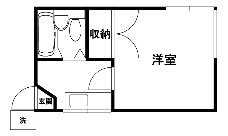 中央ハイツの間取り