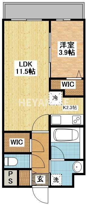 ヴィオラ矢上の間取り