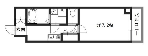 姫路市南町のマンションの間取り