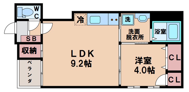 【F asecia chartの間取り】