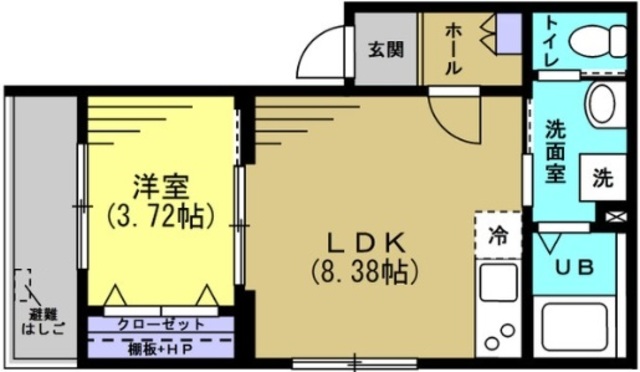 ウッドストックの間取り