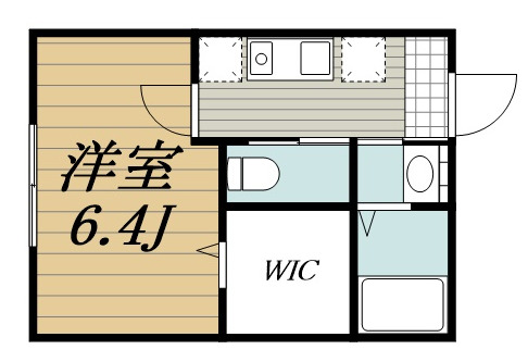 東金市東金のアパートの間取り