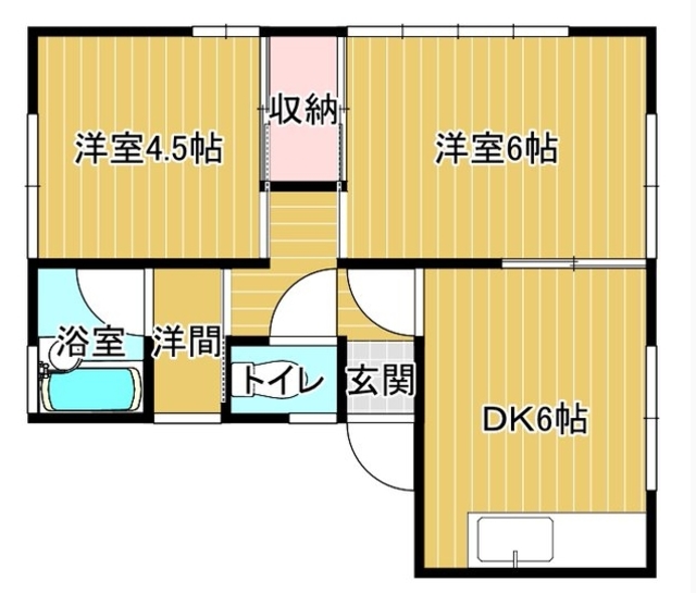 コーポ寿　IIの間取り