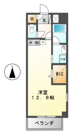 メゾンドプランタンの間取り