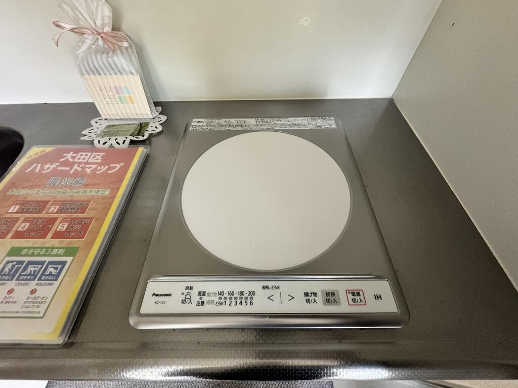 キッチン　IHクッキングヒーター新規交換済みです。