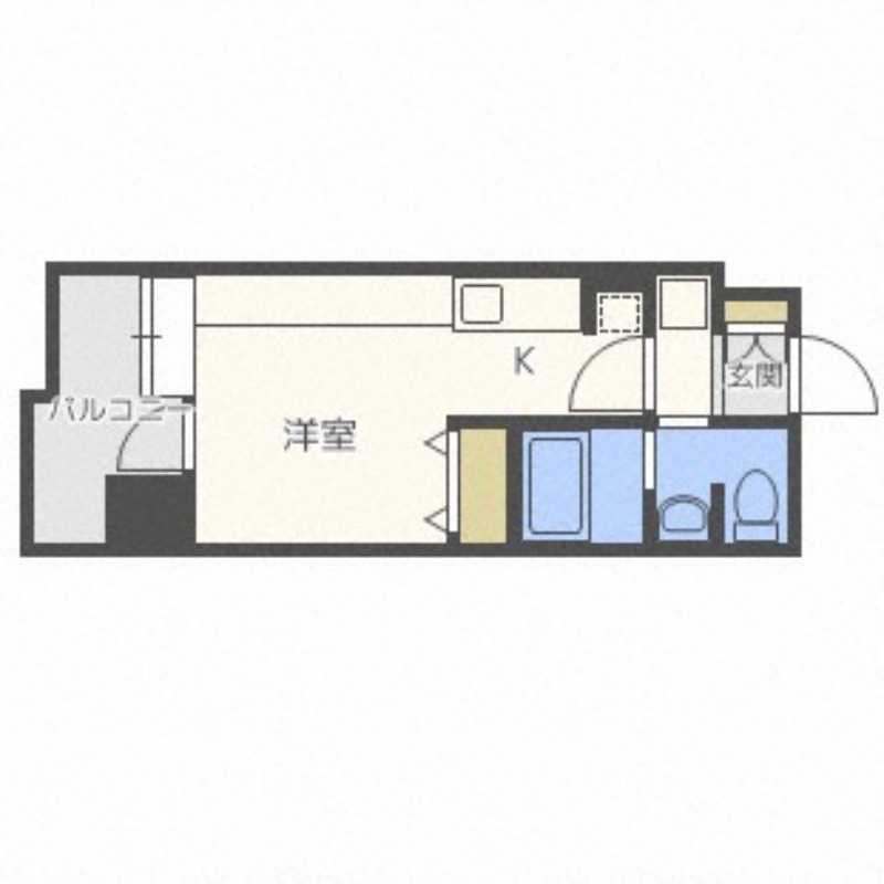 ラヴィータ４１０の間取り