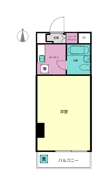 シグマース国立の間取り