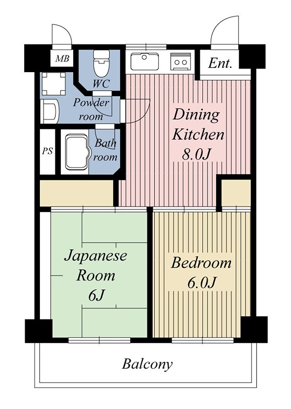 コーポ詩苑の間取り