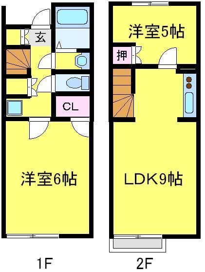 レオネクストメゾンひだまりの間取り