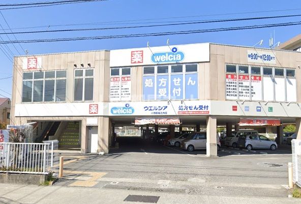 【小田原市清水新田のアパートのドラックストア】