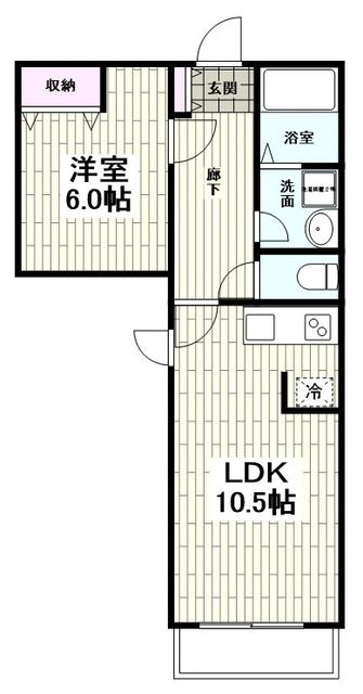 藤沢市片瀬海岸のマンションの間取り