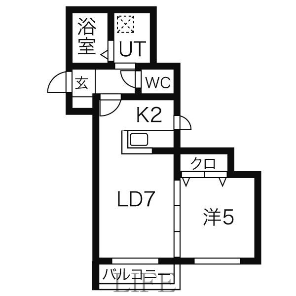 フォートレスL38の間取り