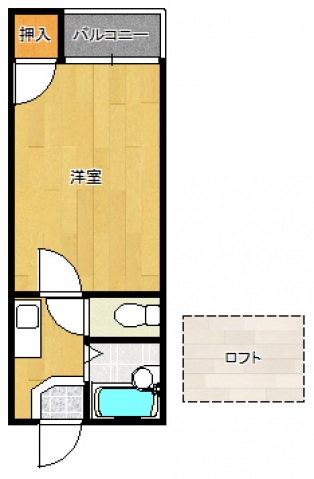 カサフェリス高宮の間取り