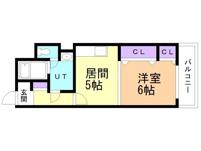 セザール麻生の間取り