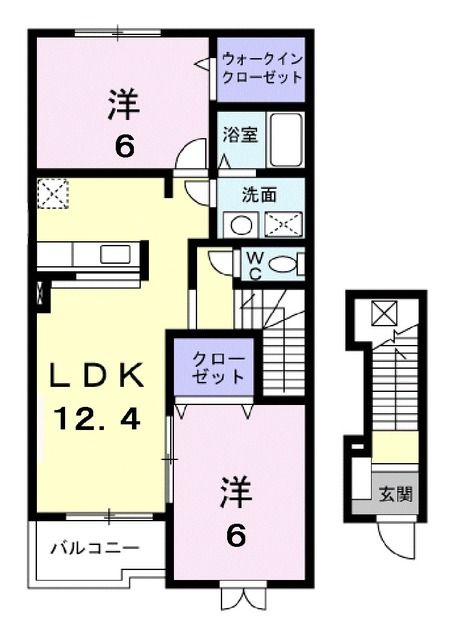 ファミリータイズIの間取り